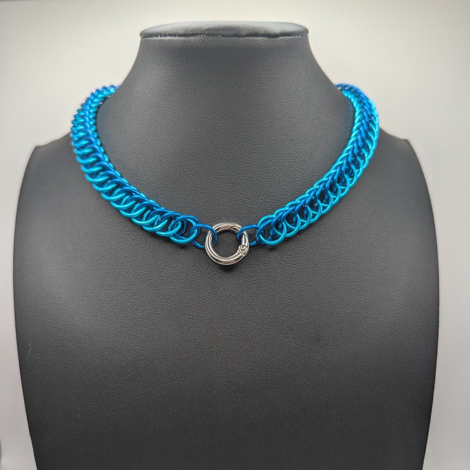 Personalized Half Persian Chainmail Necklace