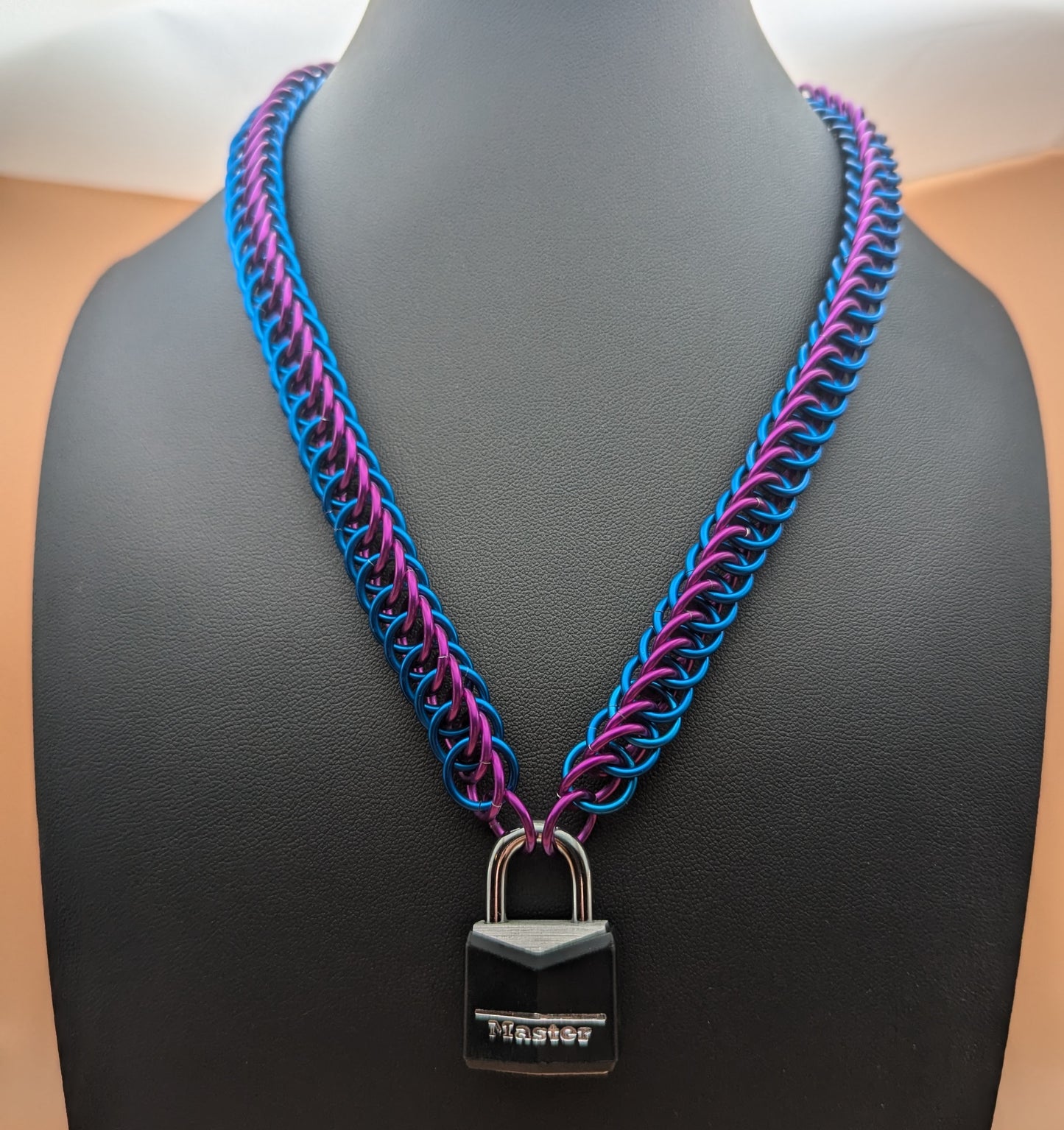 Personalized Half Persian Chainmail Necklace