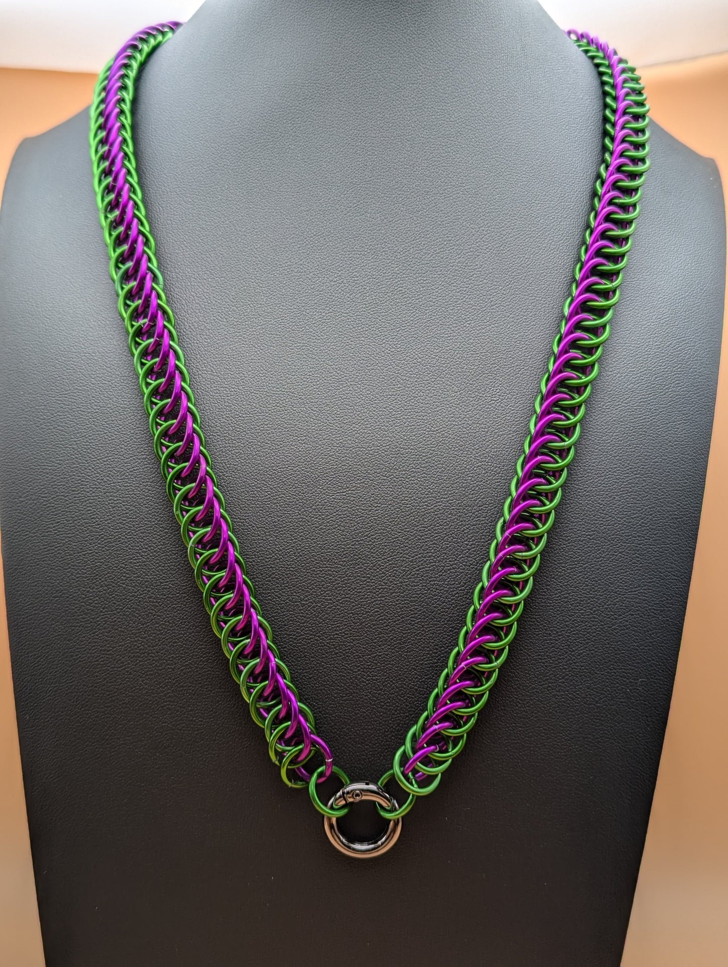 Personalized Half Persian Chainmail Necklace