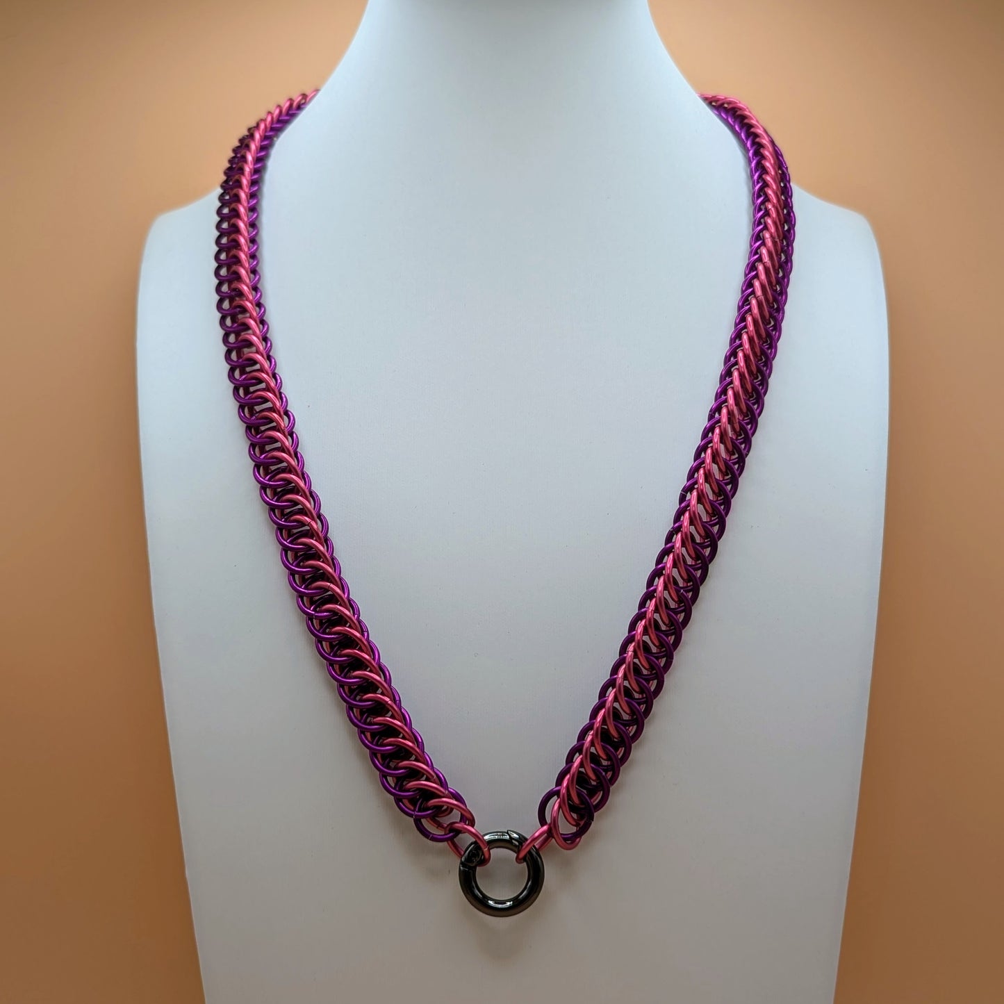 Personalized Half Persian Chainmail Necklace
