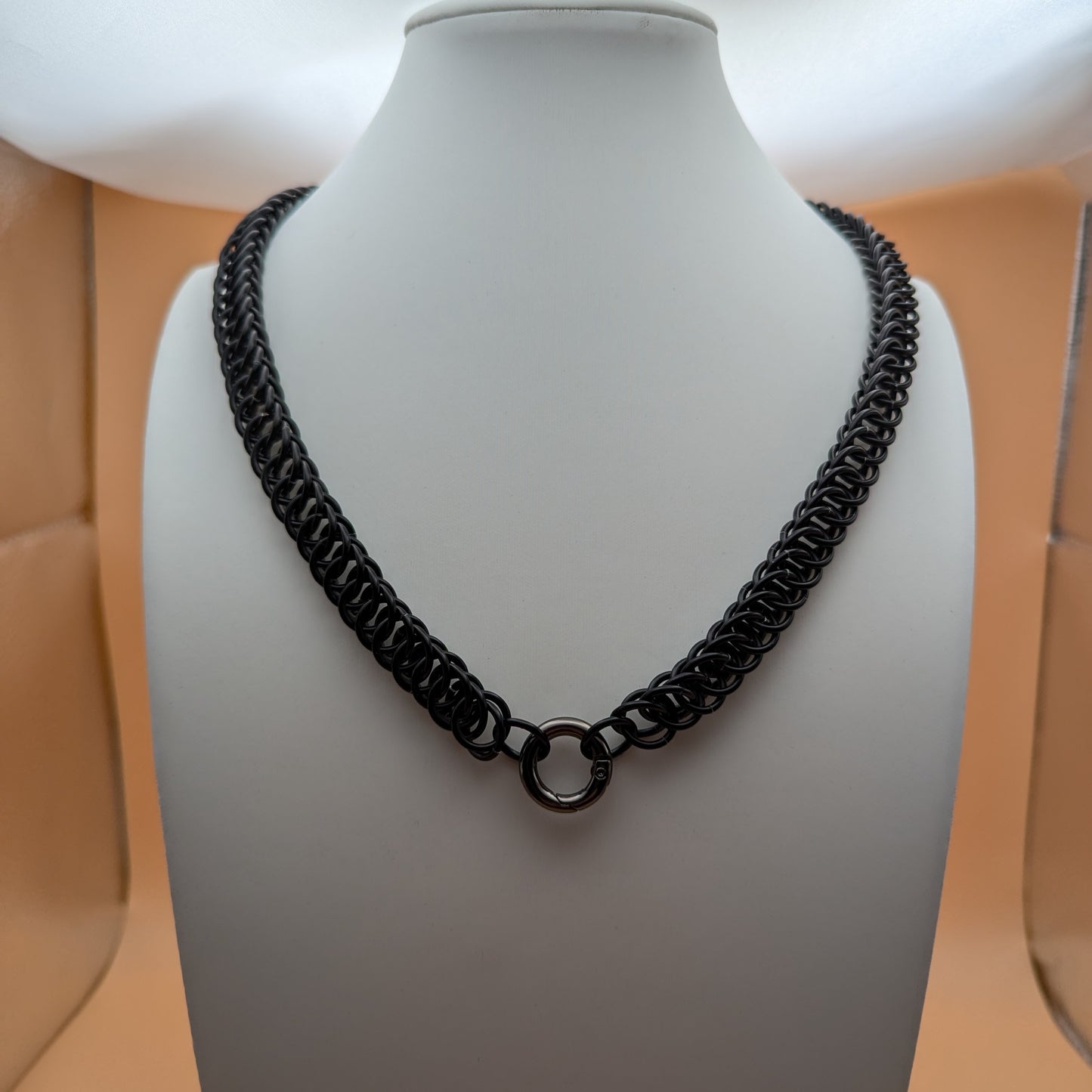 Personalized Half Persian Chainmail Necklace