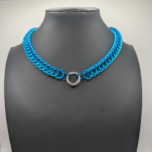 Personalized Half Persian Chainmail Necklace